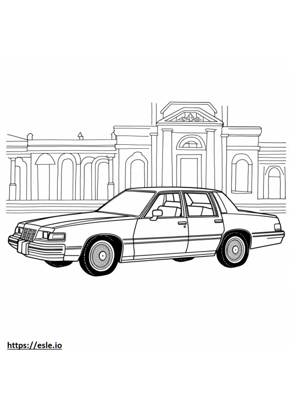 Buick Somerset Regal coloring page