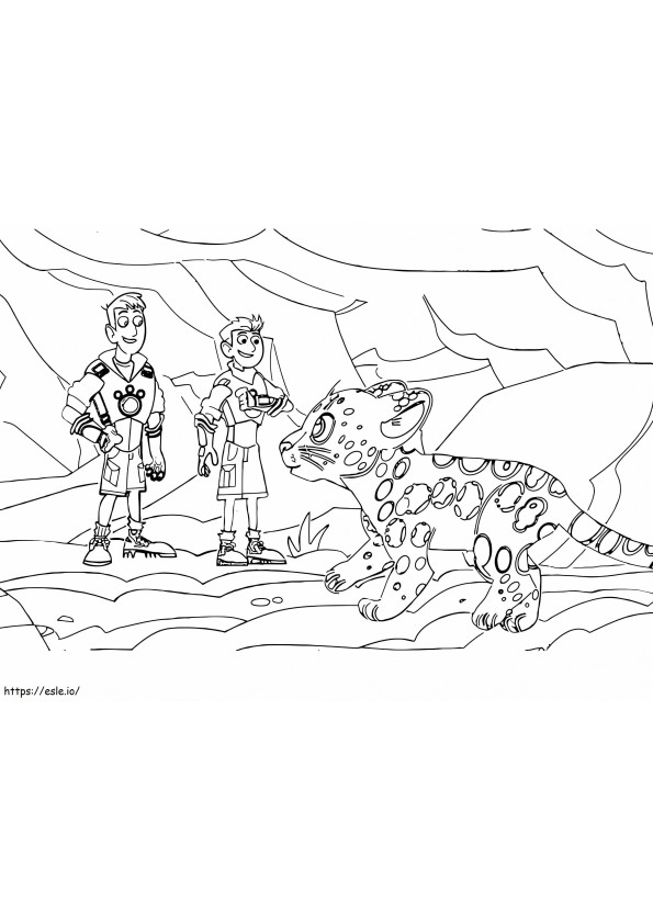 Wild Kratts 1 coloring page