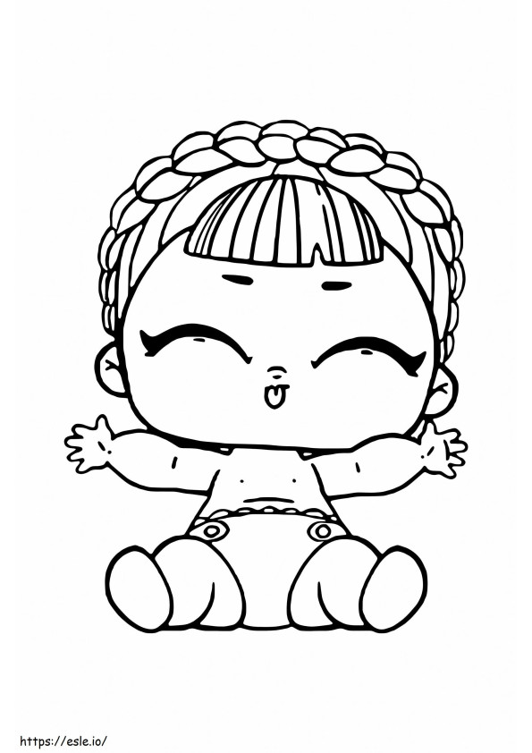 LOL Baby Sonia BB coloring page