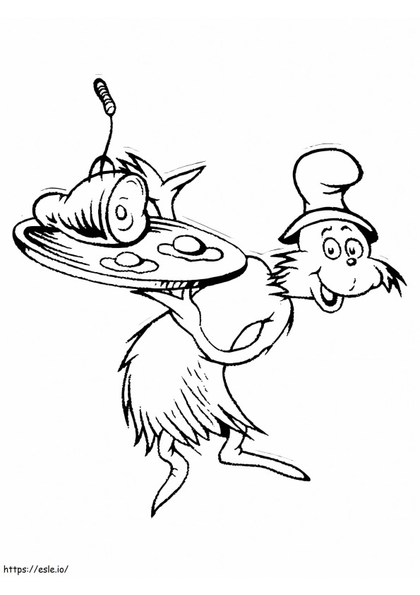 Green Eggs And Ham 18 coloring page
