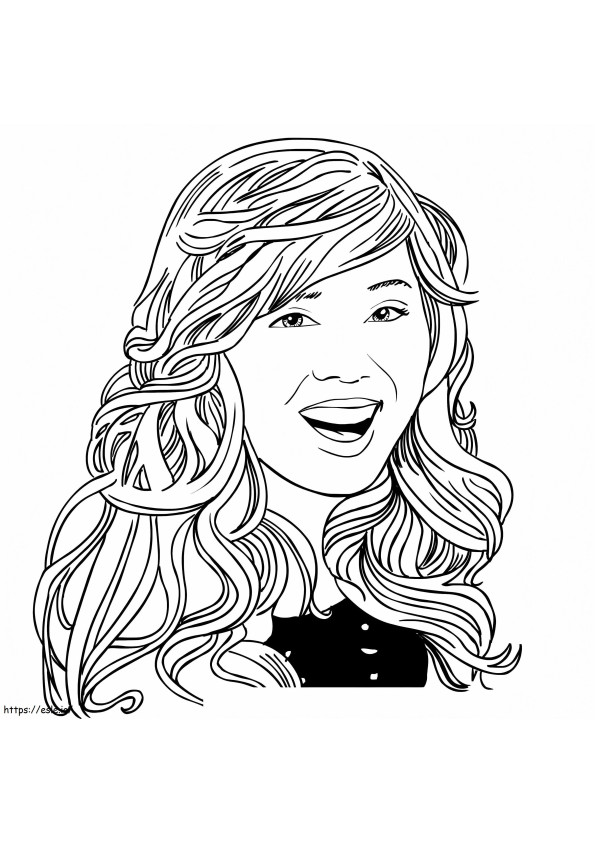Sam Pucket From ICarly coloring page
