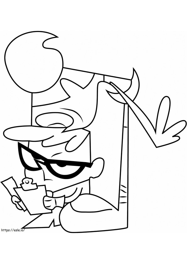 Dee Dee Annoying coloring page