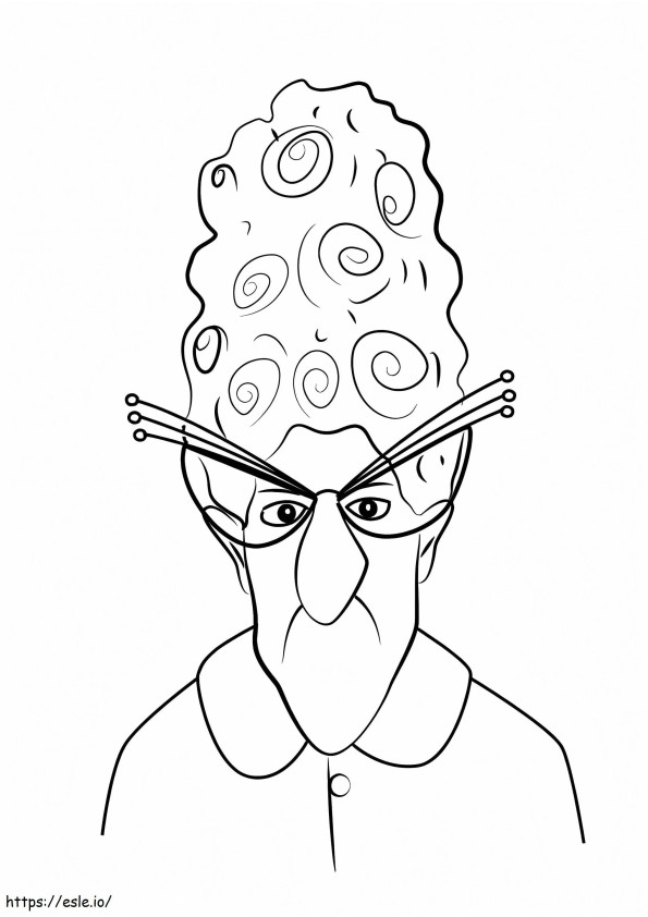Marlena Gru From Despicable Me 3 coloring page