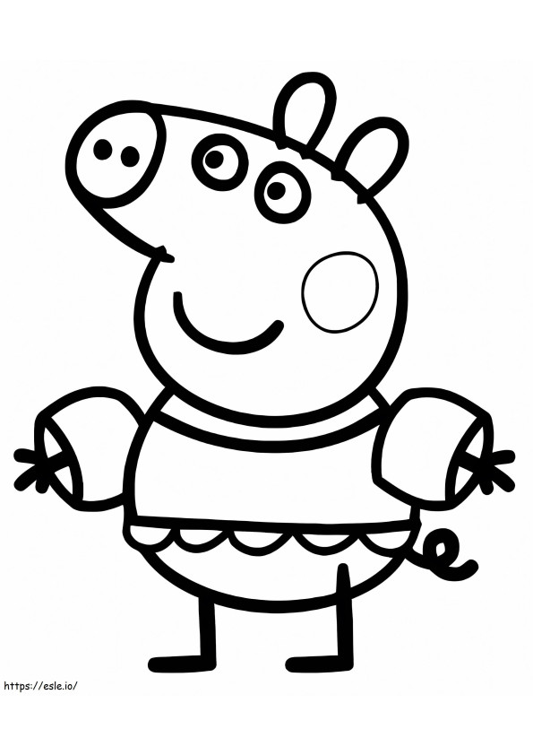 1580803219 Peppa Pig Images For Coloring 860X1024 1 coloring page