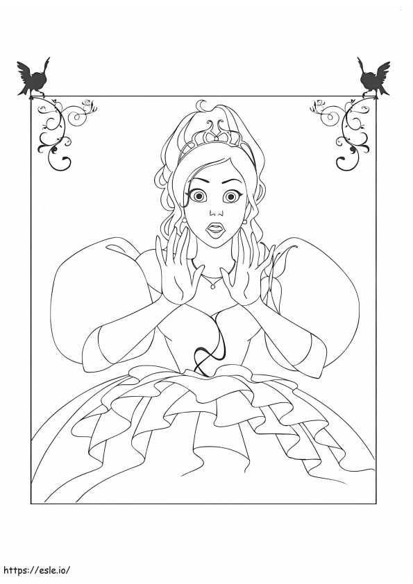 Giselle Surprise coloring page