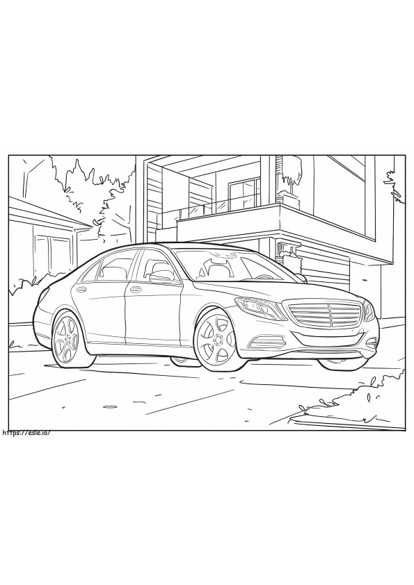 Mercedes Benz 4 Sports Car 1024X724 coloring page