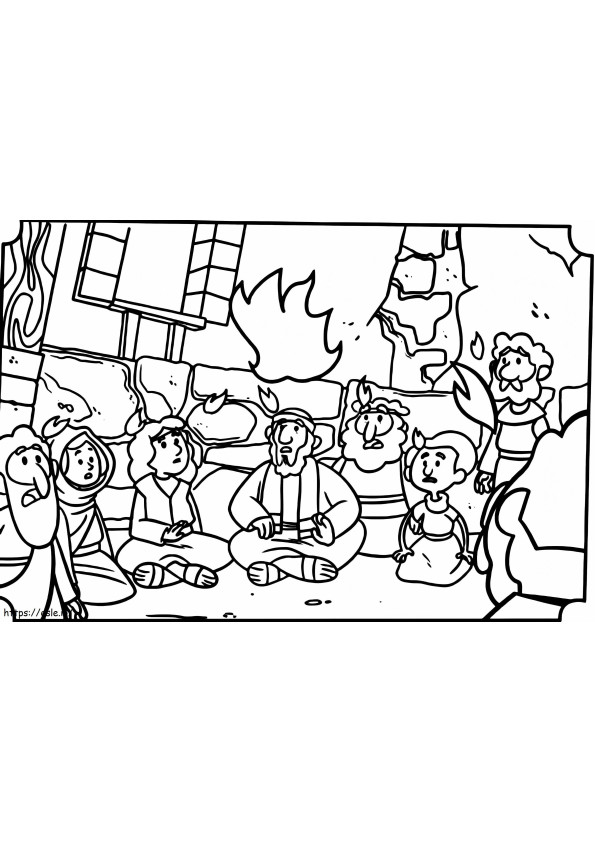 Pentecost 6 coloring page