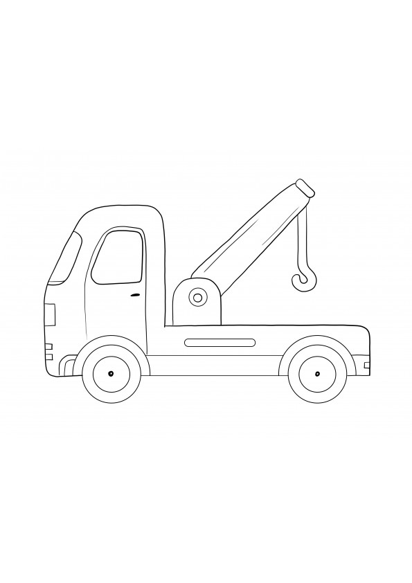 Tow truck download and print free image