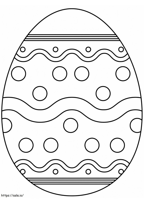 Aranyos húsvéti tojás 5 kifestő