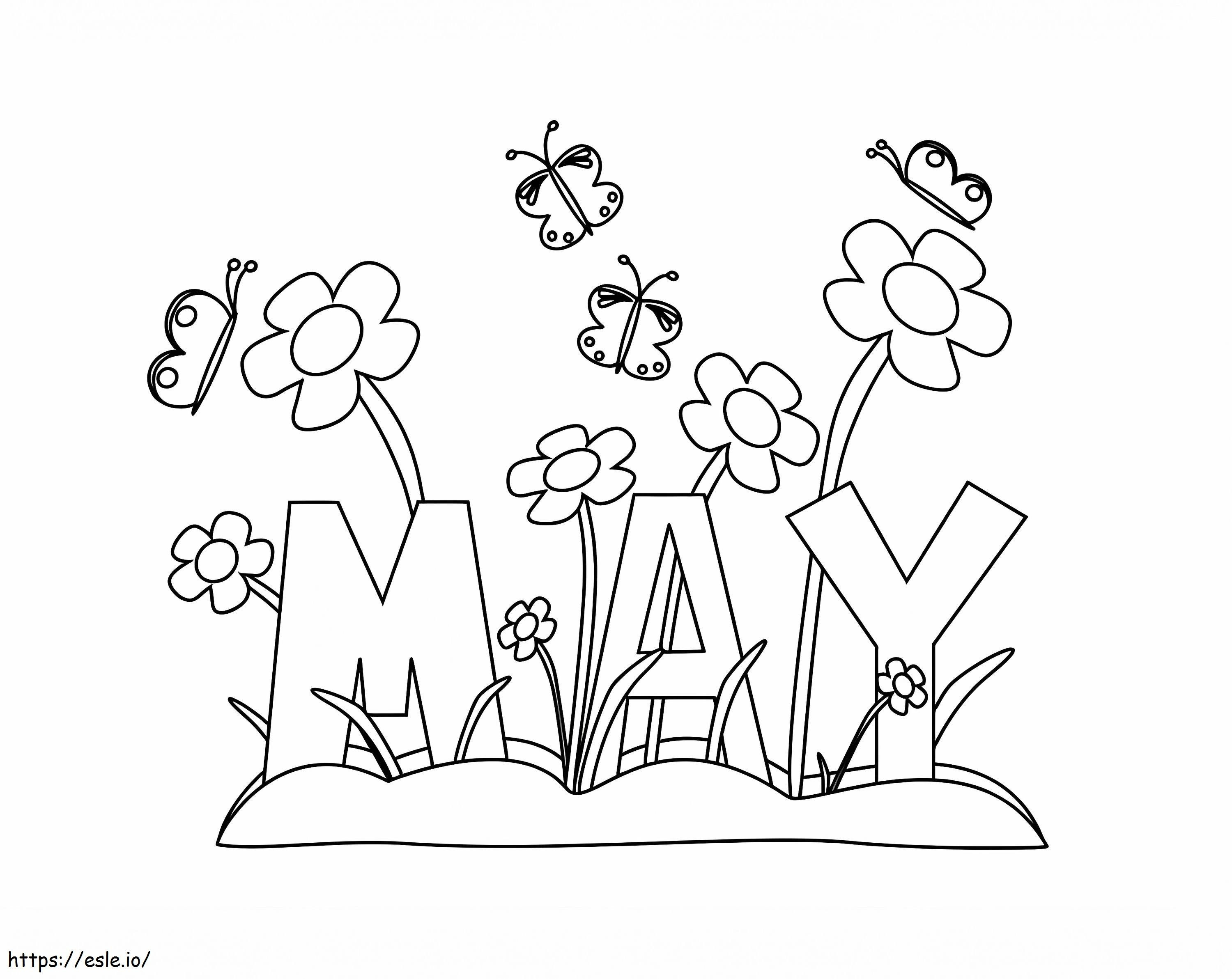 May 6Th coloring page