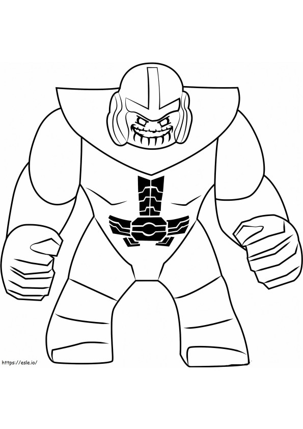 1547285152 Lego Thanos coloring page