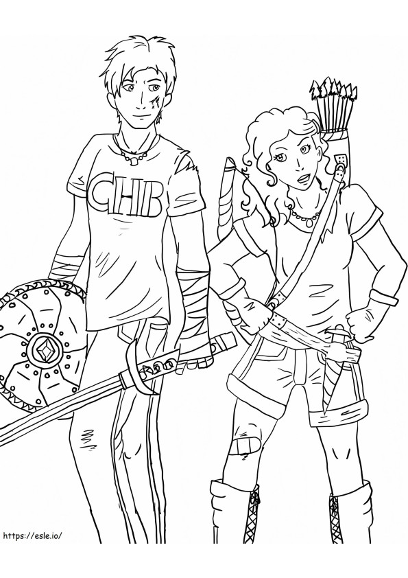 Annabeth Chase And Percy Jackson