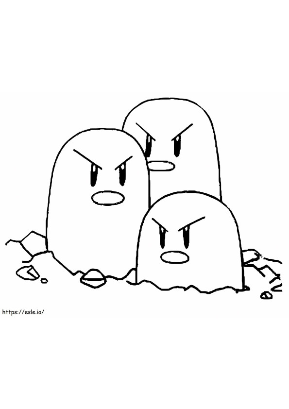 Dühös Dugtrio