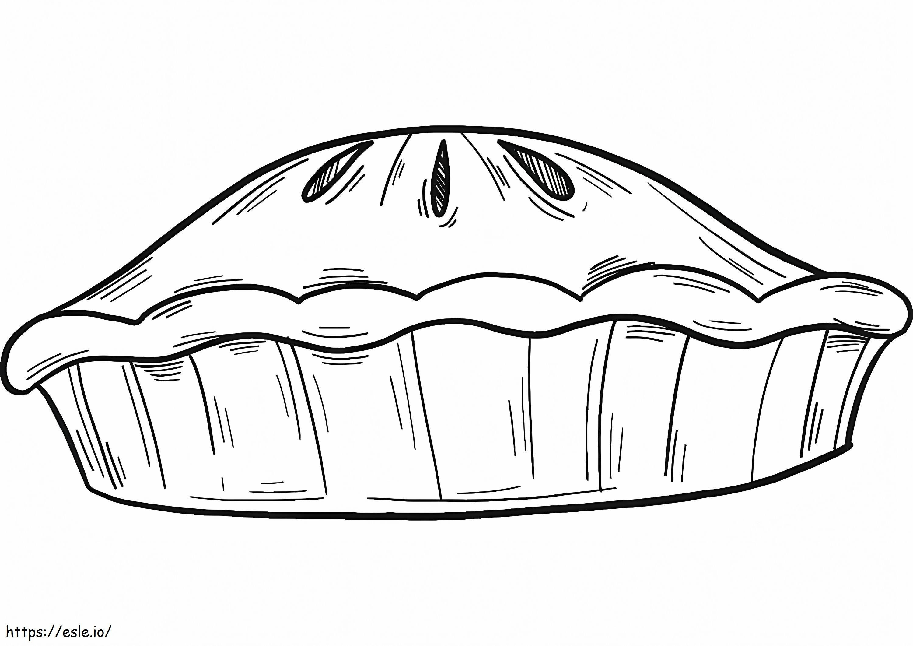 Apple Pie coloring page