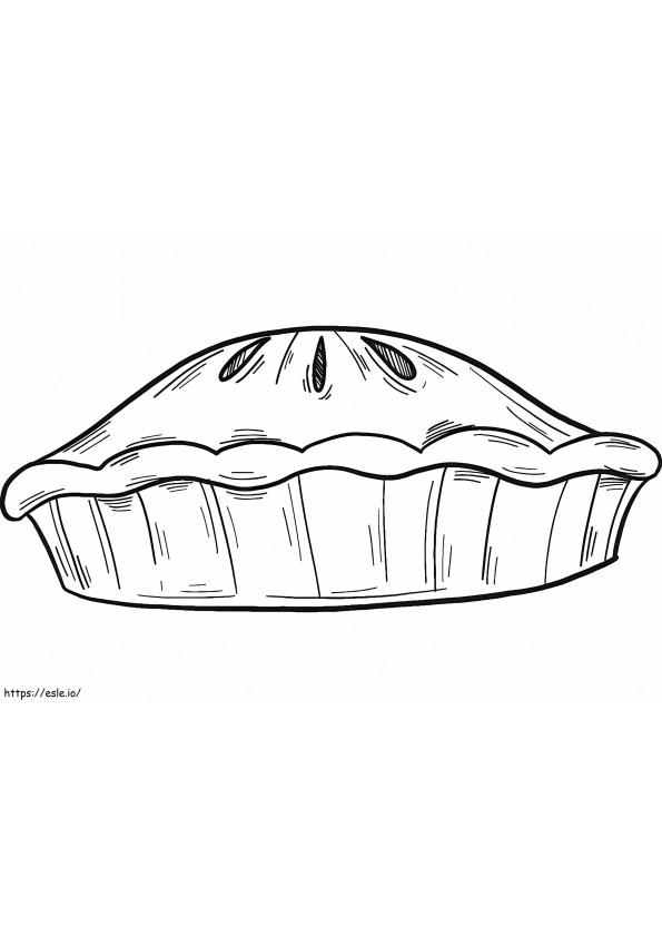 Apple Pie coloring page