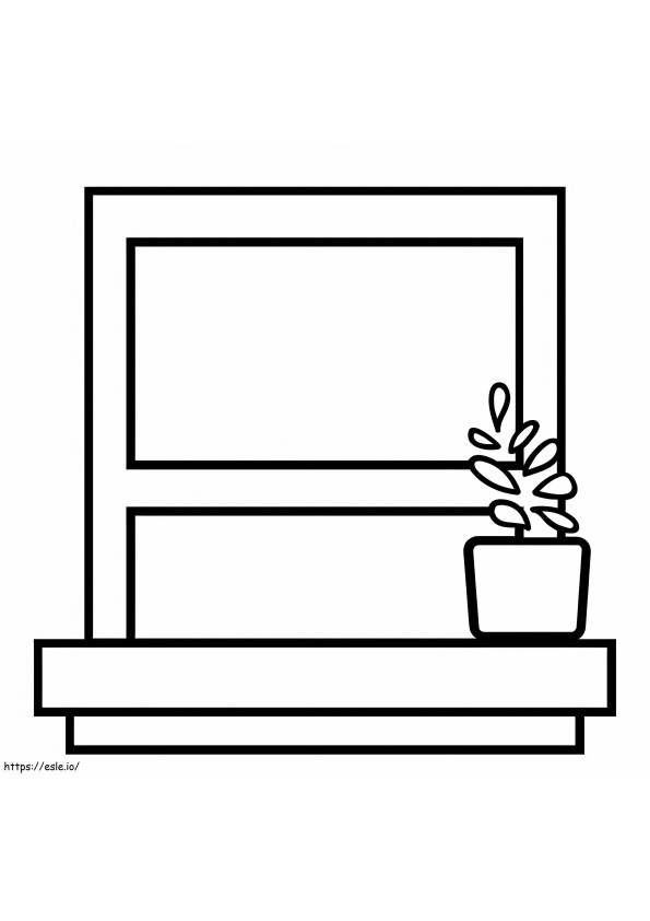A Pot On The Window
