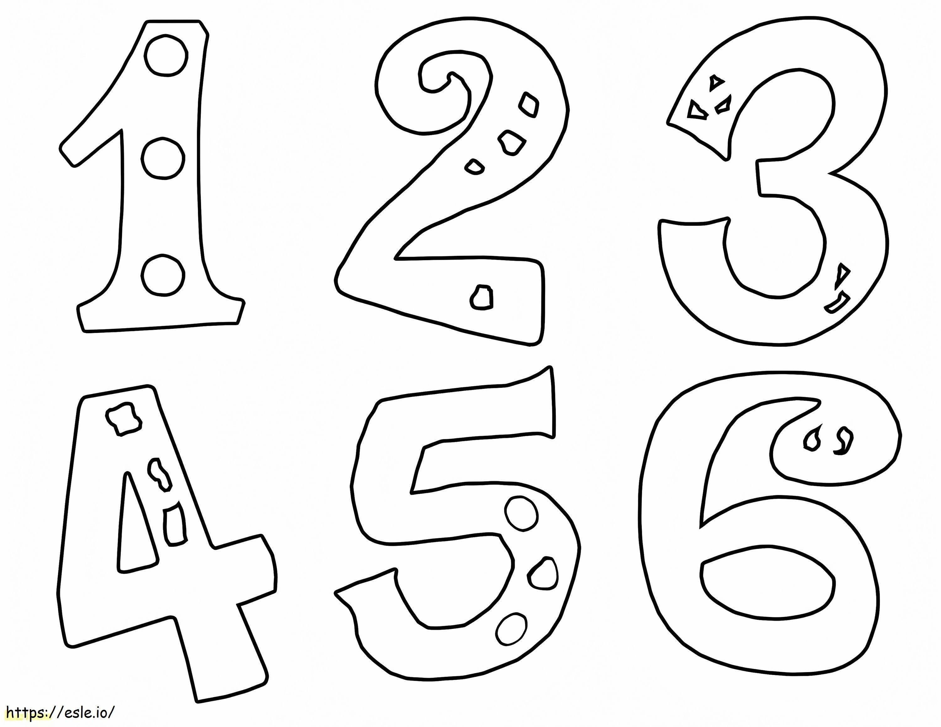 1573172909 Remarkable Number Pages Free Printable For Preschool The Farm Animals coloring page