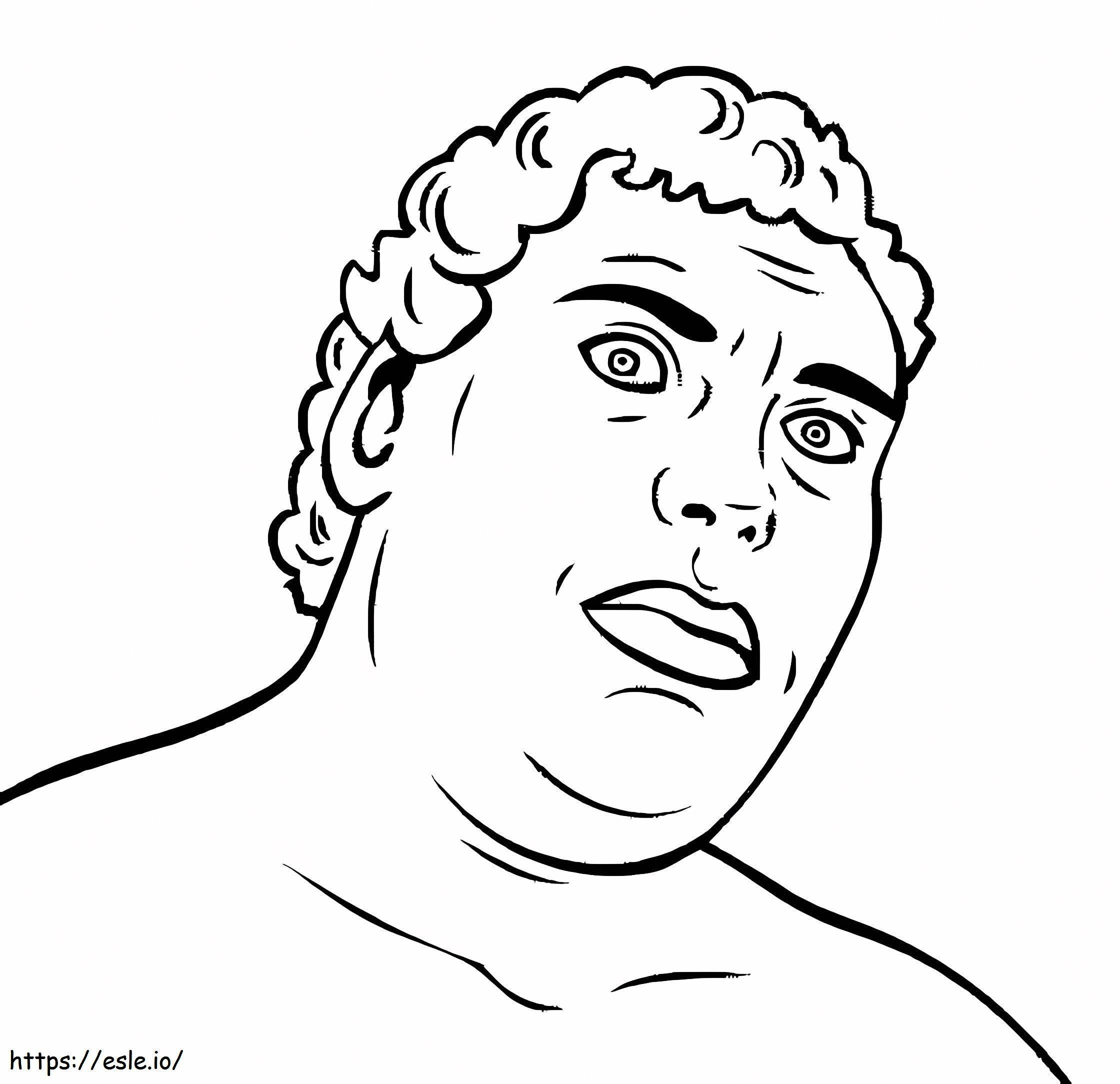 Andre The Giant coloring page