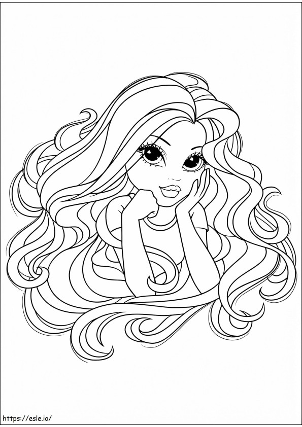 Moxie Girlz 12 coloring page