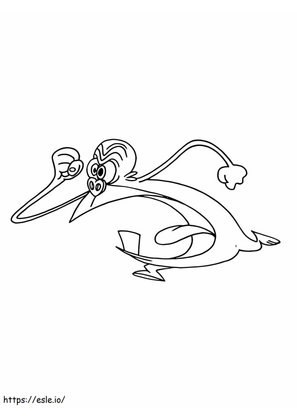 Free Gorgious Klatoo Space Goofs coloring page