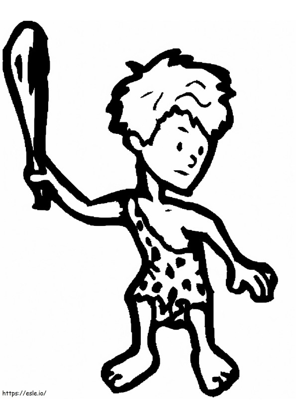 1529118930 Costume Caveman 1460091675 coloring page