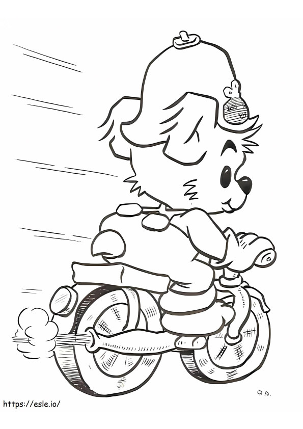 Teddy Bear 5 coloring page