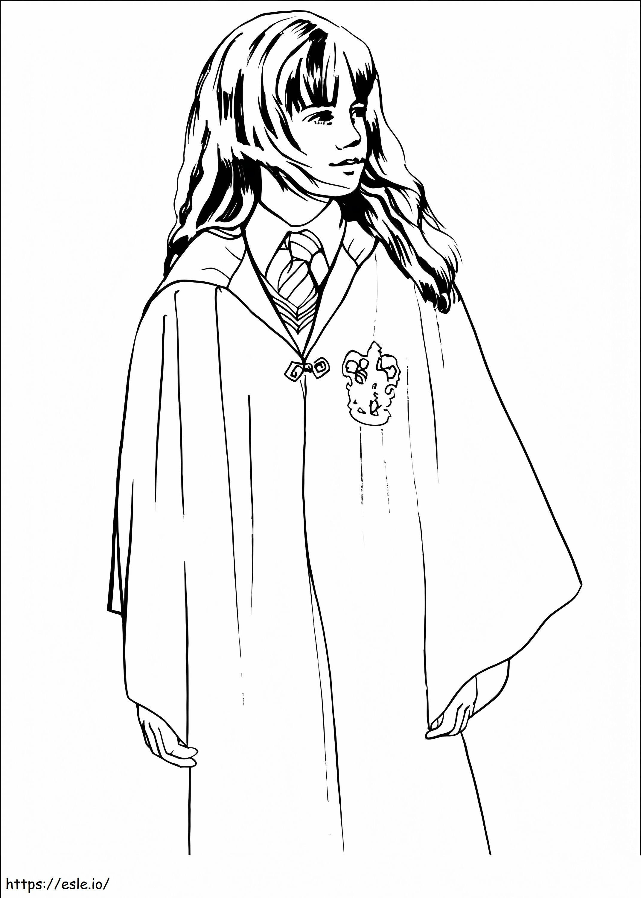 Linda Hermione Granger coloring page