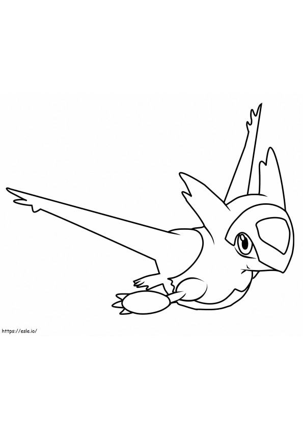Coloriage Pokemon Latias 1 à imprimer dessin