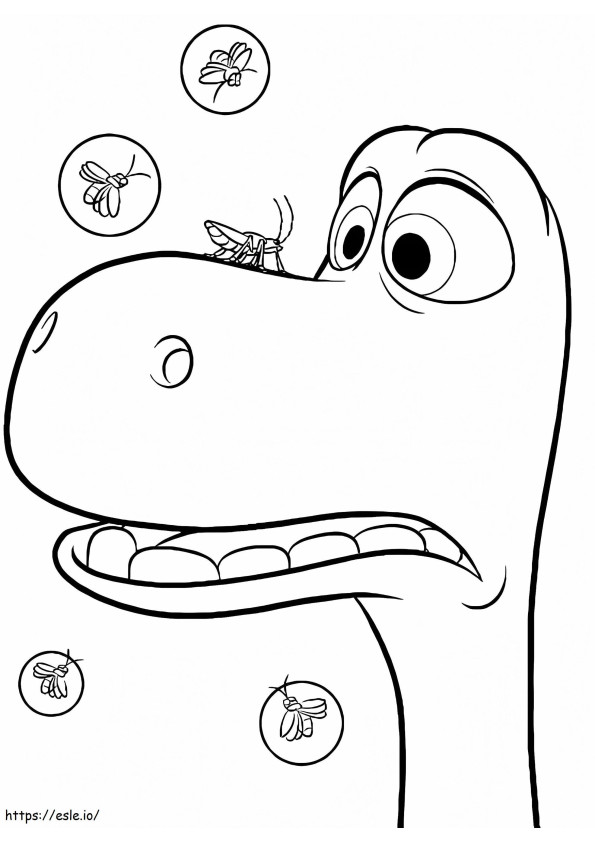 Arlo And The Mosquito coloring page