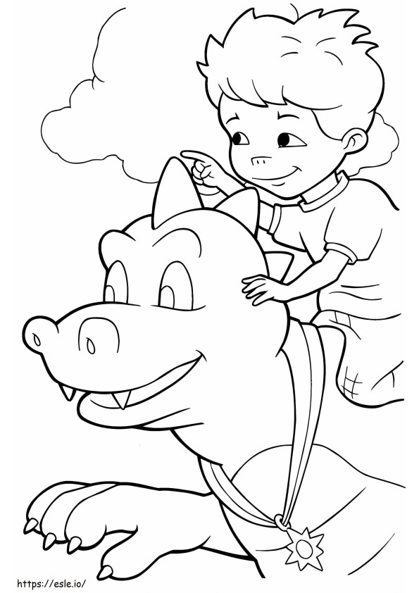 Ord And Max coloring page