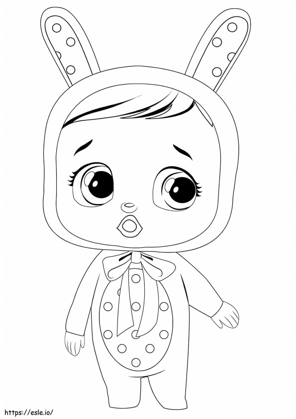Cry Babies Coney coloring page