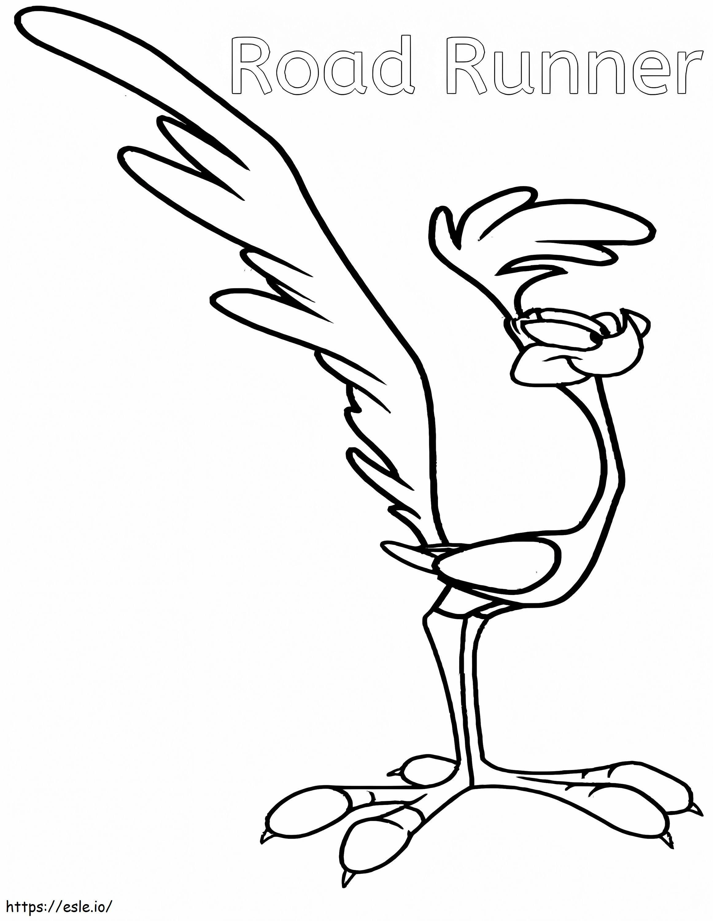 Basic Road Runner coloring page