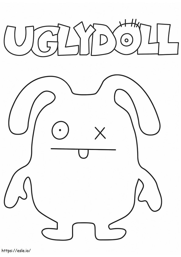 Coloriage UglyDolls Bœuf à imprimer dessin