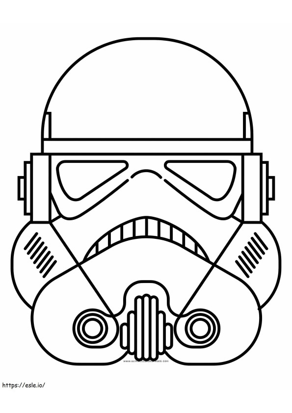 Stormtrooper 8 coloring page