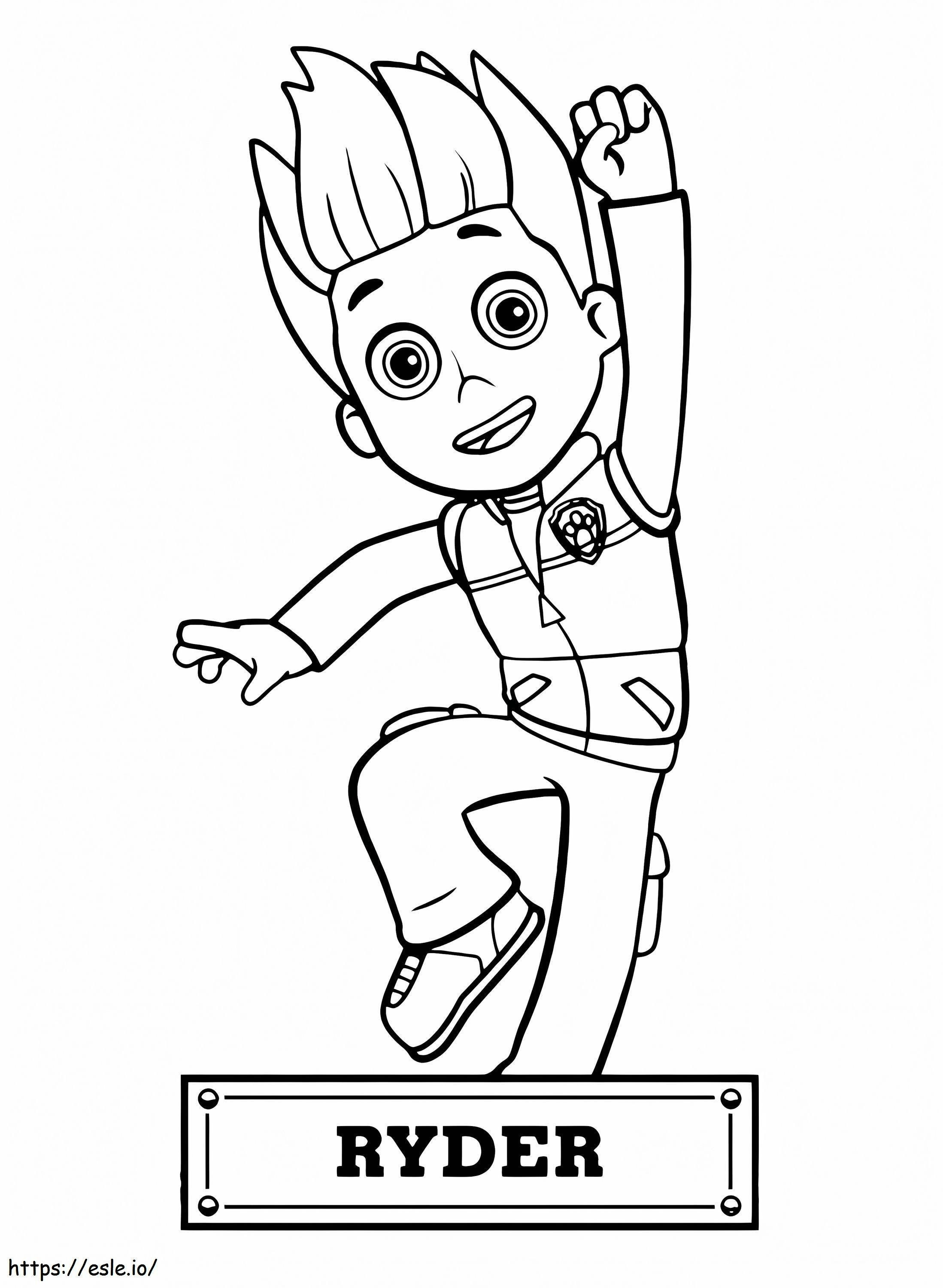 Paw Patrol Ryder 750X1024 coloring page