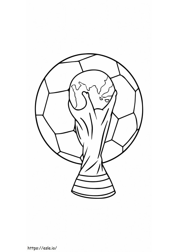 World Cup coloring page