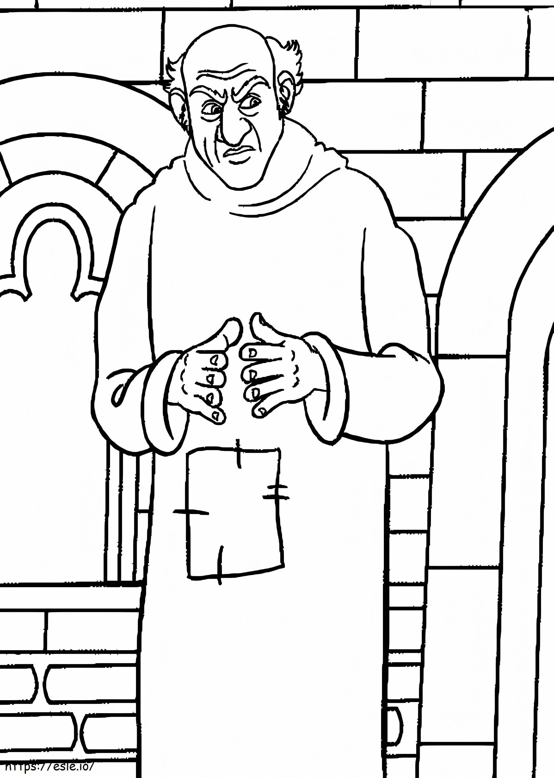 Gargamel From Movie coloring page