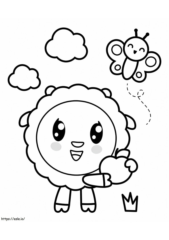 Wally From BabyRiki coloring page