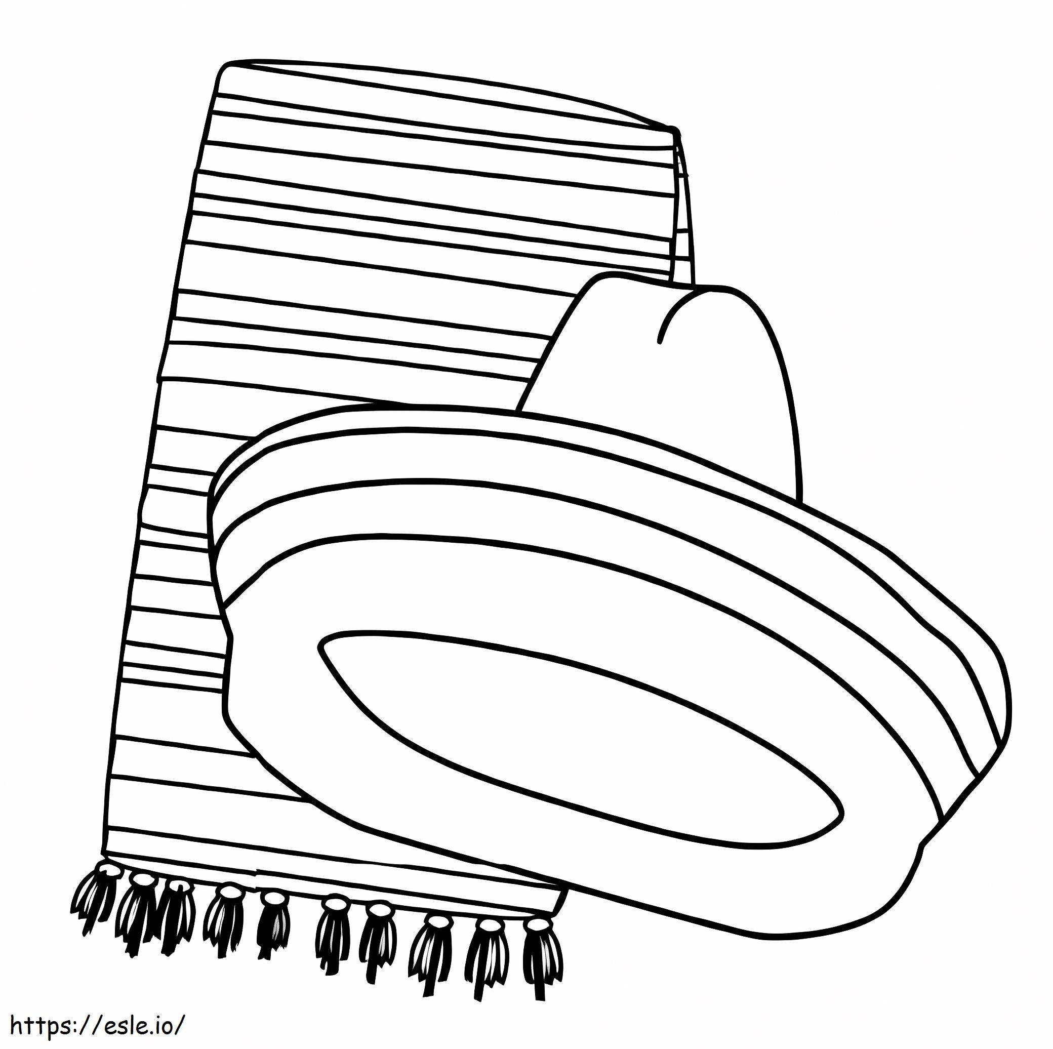Holiday Hat coloring page