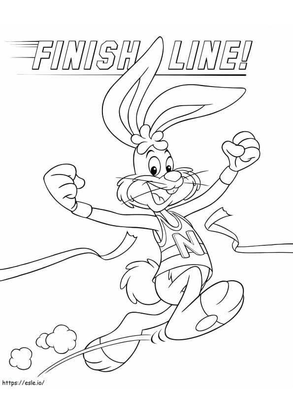 Nesquik Win coloring page