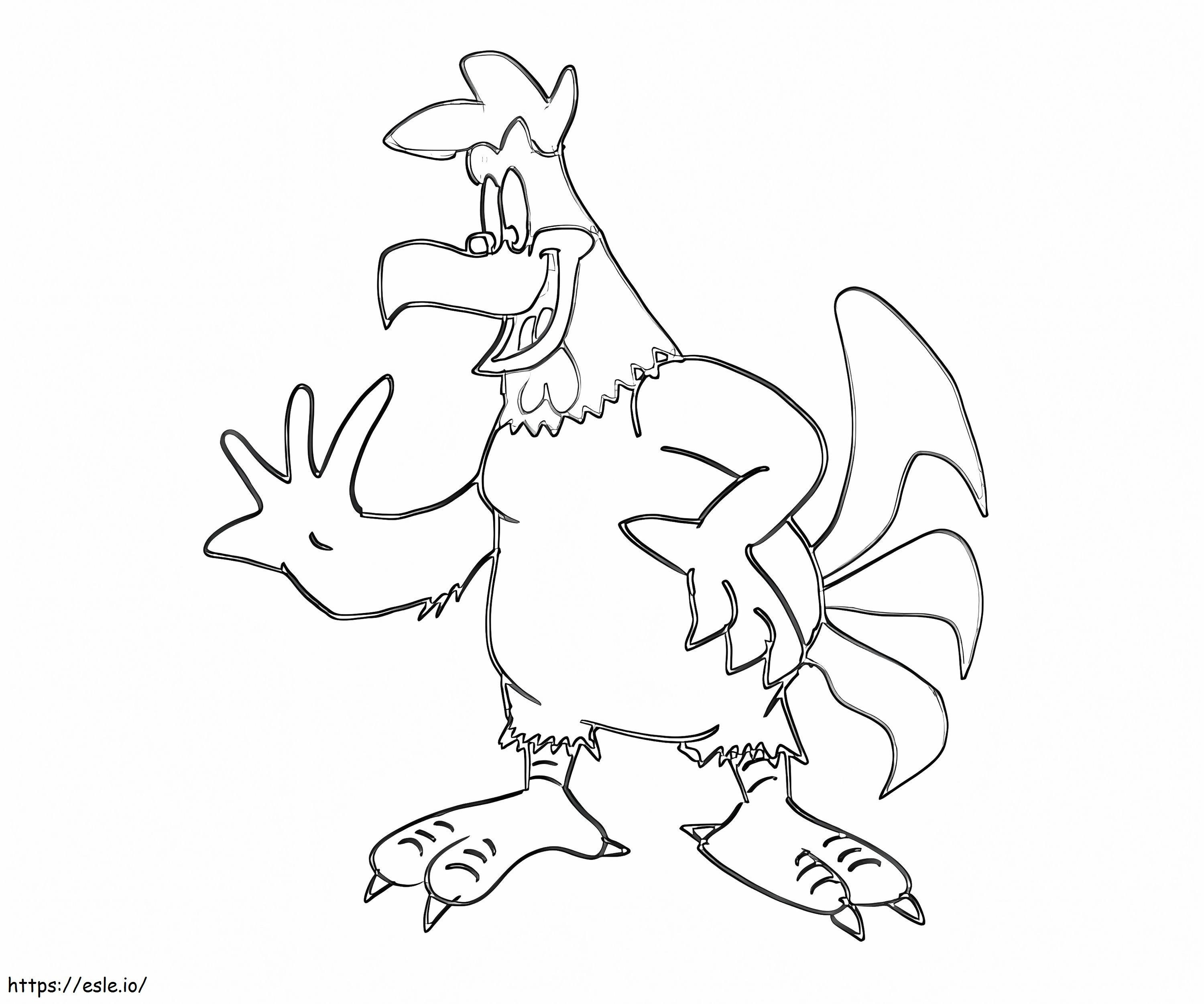 Foghorn Leghorn To Color coloring page