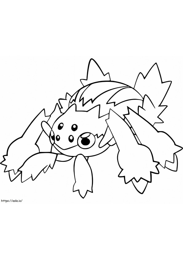 Galvantula-Pokémon ausmalbilder