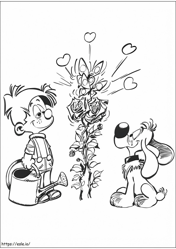 Billy And Buddy 6 coloring page
