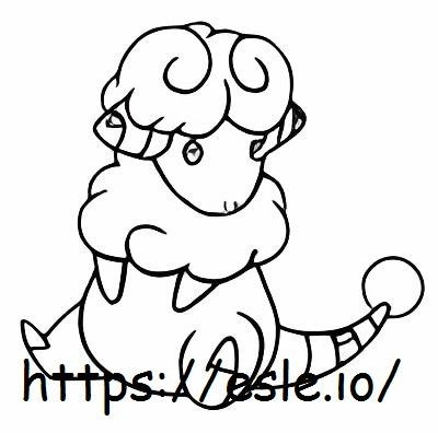 Flaffy coloring page