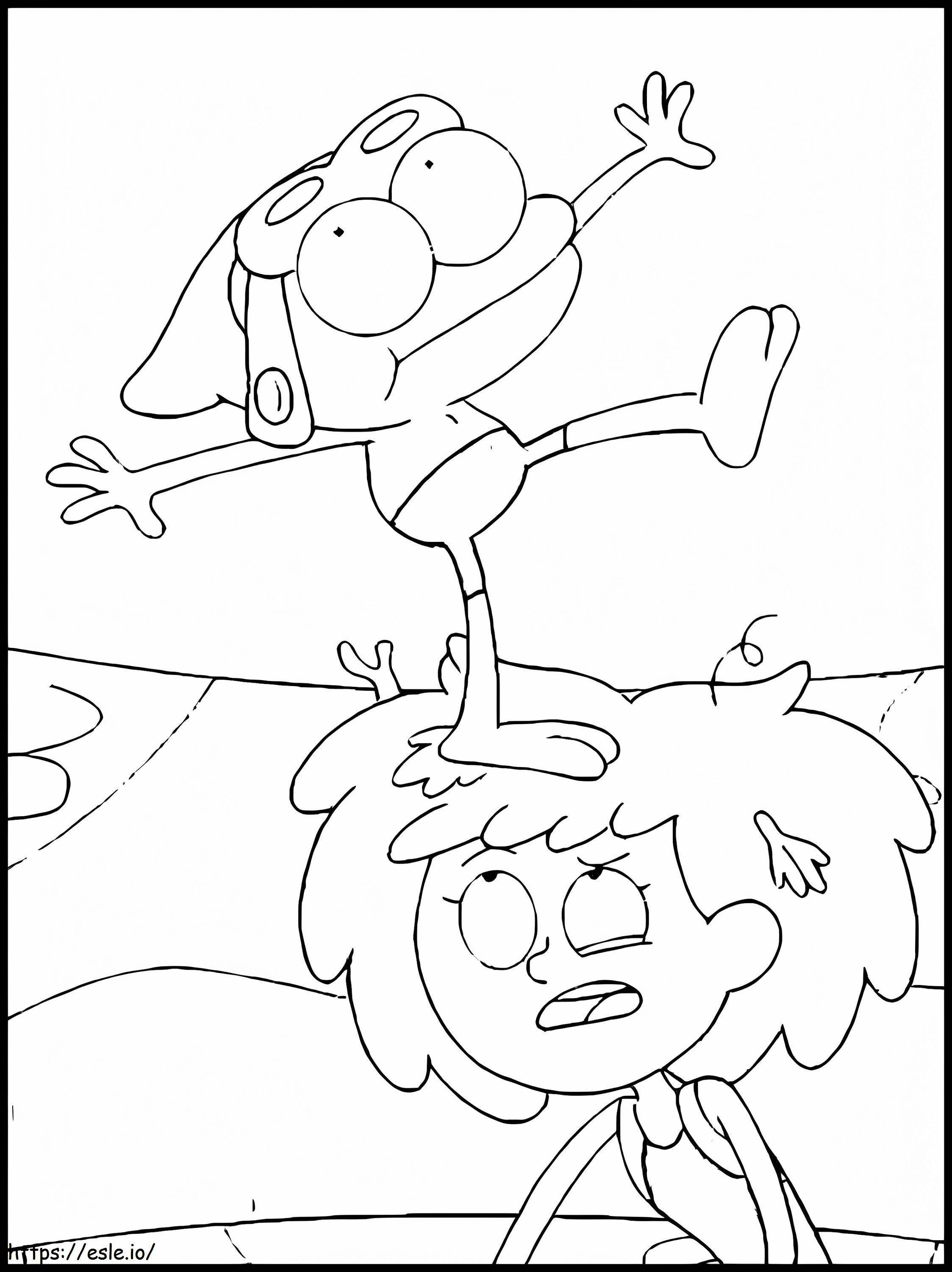 Anne And Sprig Plantar 2 Coloring Page