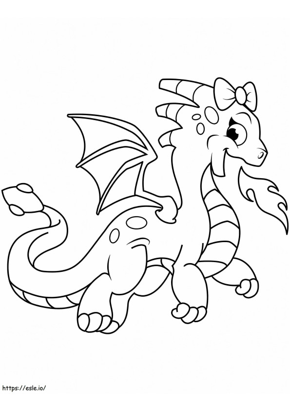 Bebê Dragão De Feu