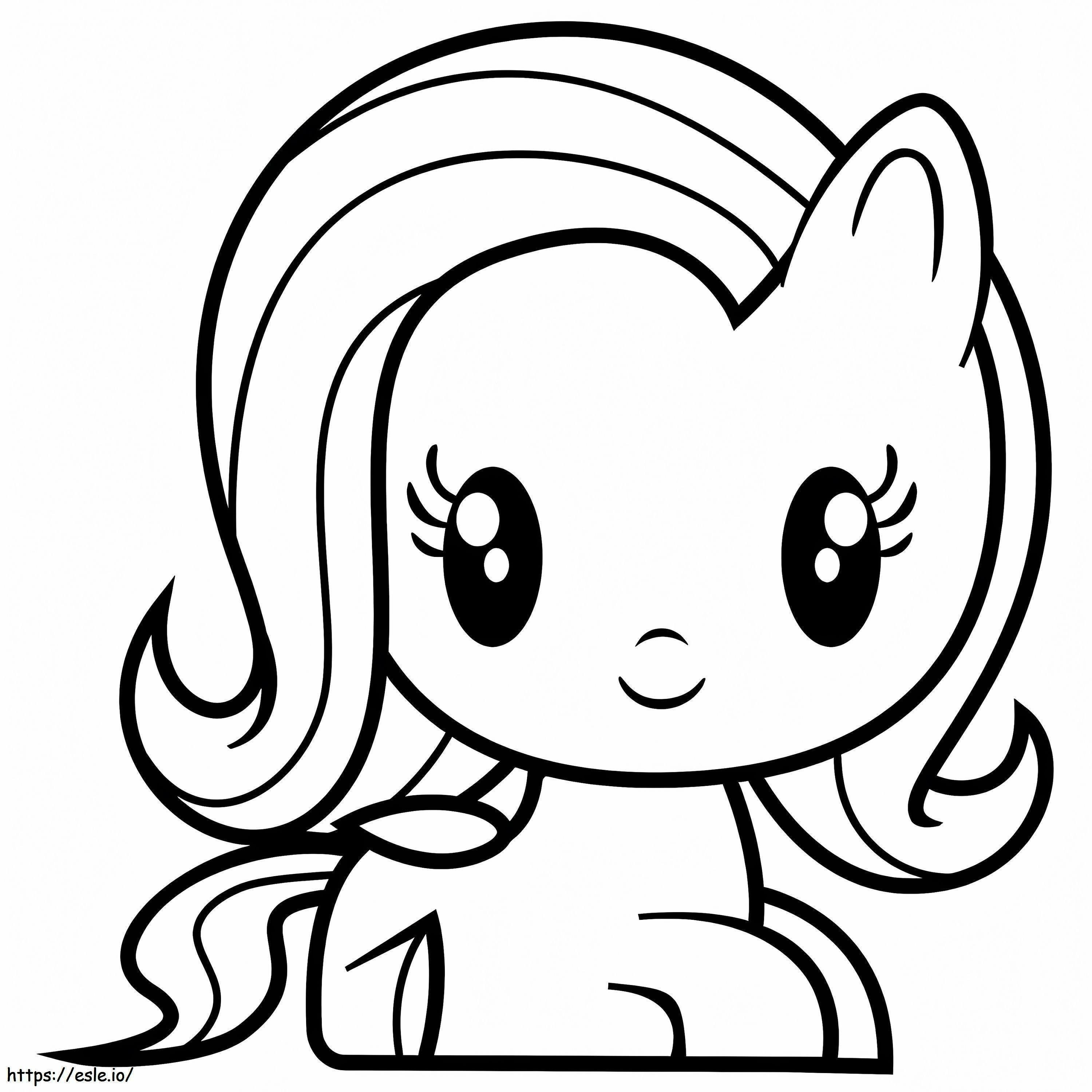 Little Pony Fluttershy ausmalbilder