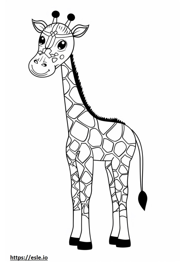 Aidi Friendly coloring page