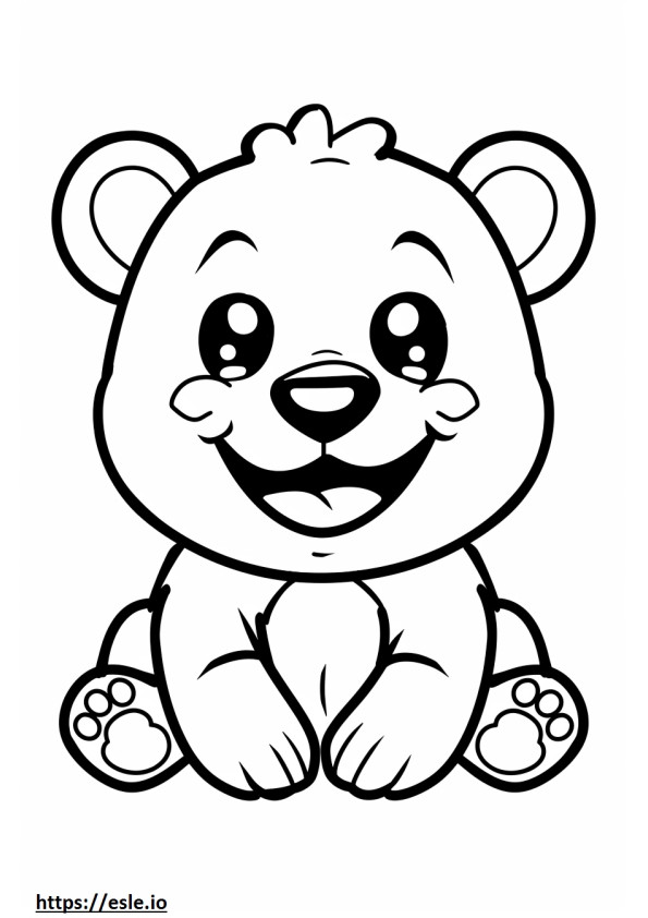 Airedoodle smile emoji coloring page