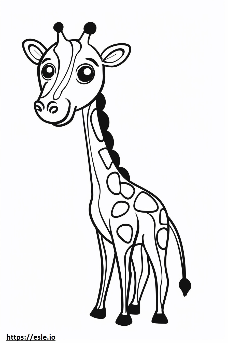 Airedoodle cartoon coloring page